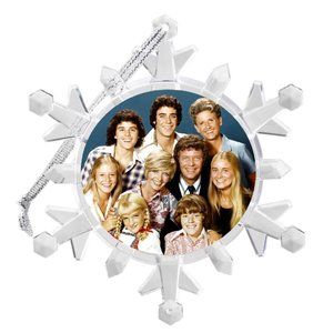 The Brady Bunch Snowflake Blinks Lit Holiday Christmas Tree Ornament